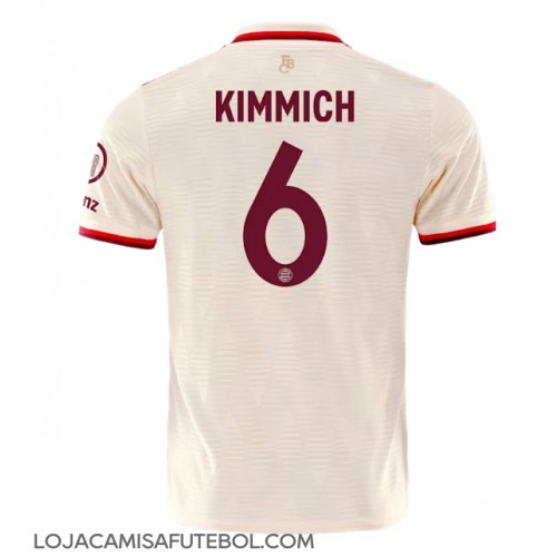 Camisa de Futebol Bayern Munich Joshua Kimmich #6 Equipamento Alternativo 2024-25 Manga Curta